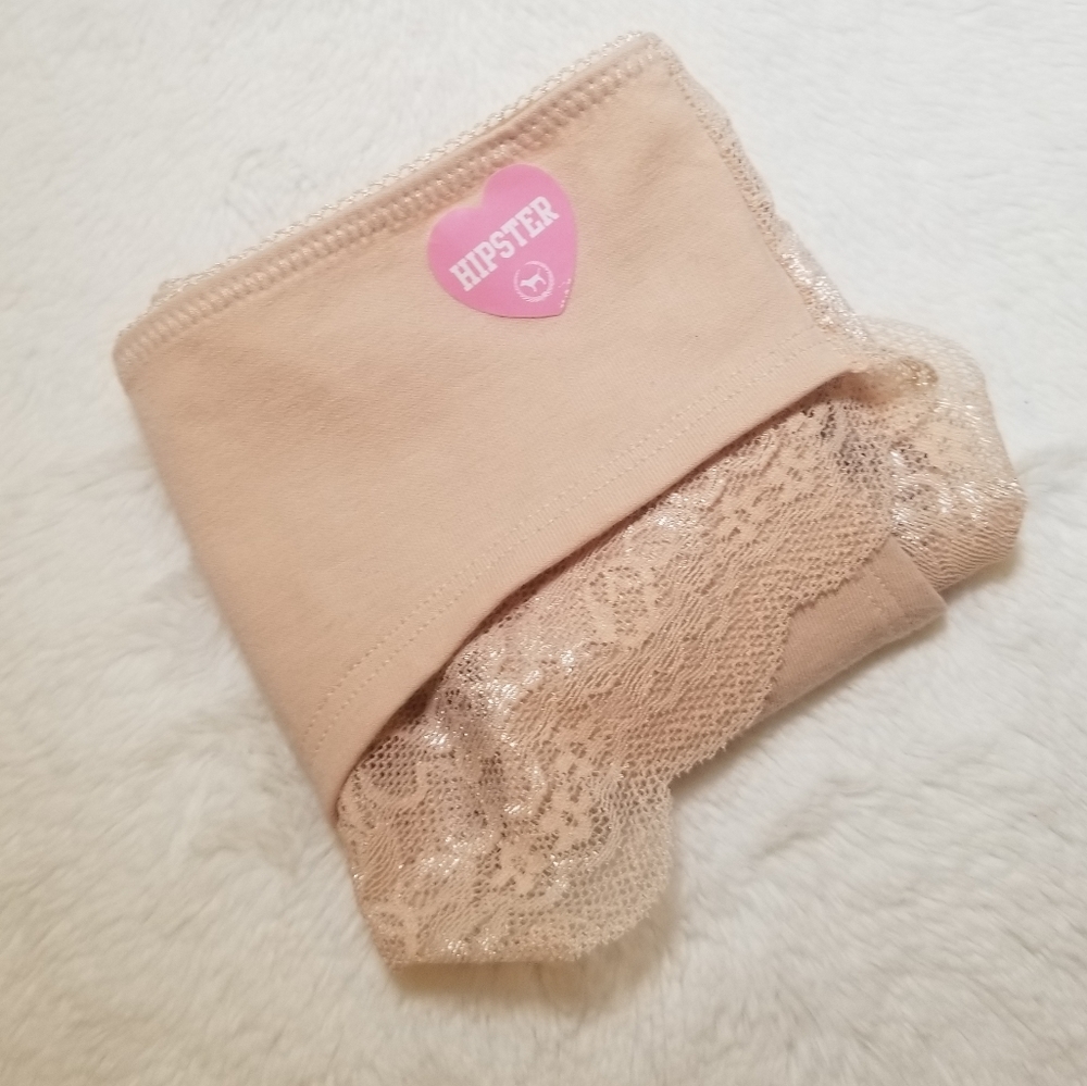 Victoria's Secret PINK Vintage Low Rise Hipster Lace Back Panty NWT Y2K - Picture 7 of 9